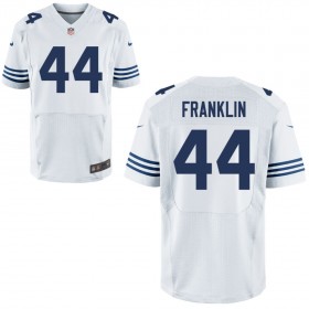 Mens Indianapolis Colts Nike White Alternate Elite Jersey FRANKLIN#44