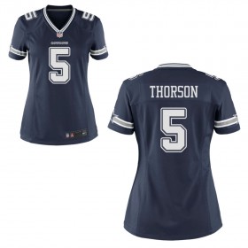 Women's Dallas Cowboys Nike Navy Jersey THORSON#5