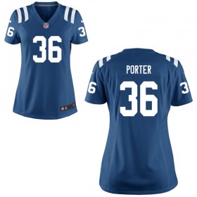 Women's Indianapolis Colts Nike Royal Game Jersey PORTER#36