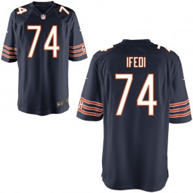 Youth Chicago Bears Nike Navy Game Jersey IFEDI#74