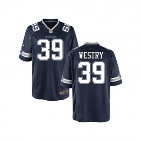 Youth Dallas Cowboys Nike Navy Game Jersey WESTRY#39