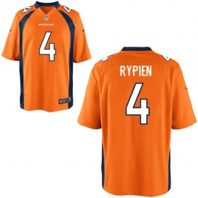 Youth Denver Broncos Nike Orange Game Jersey RYPIEN#4