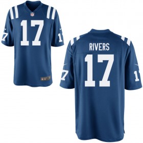 Youth Indianapolis Colts Nike Royal Game Jersey RIVERS#17