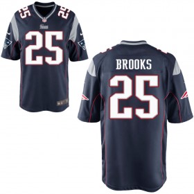 Nike Youth New England Patriots Team Color Game Jersey BROOKS#25