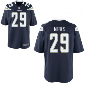 Youth Los Angeles Chargers Nike Navy Game Jersey MEEKS#29