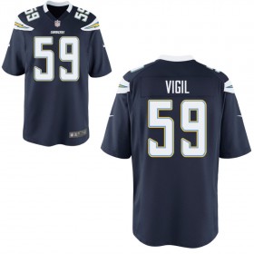 Youth Los Angeles Chargers Nike Navy Game Jersey VIGIL#59