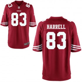 Youth San Francisco 49ers Nike Scarlet Game Jersey HARRELL#83