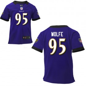 Nike Baltimore Ravens Infant Game Team Color Jersey WOLFE#95