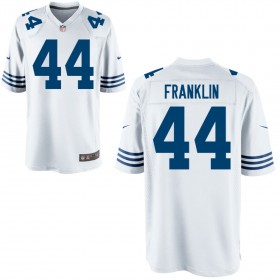 Men's Indianapolis Colts Nike Royal Throwback Game Jersey FRANKLIN#44