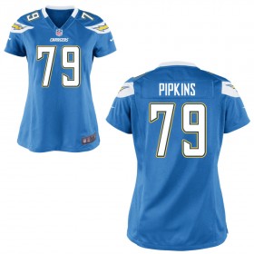Women's Los Angeles Chargers Nike Light Blue Game Jersey PIPKINS#79