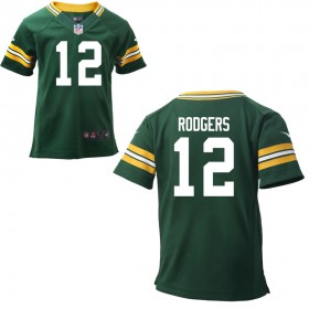 Nike Toddler Green Bay Packers Team Color Game Jersey RODGERS#12