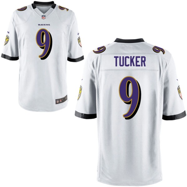 Nike Baltimore Ravens Youth Game Jersey TUCKER#9