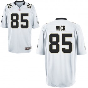 Nike Men's New Orleans Saints Game White Jersey WICK#85