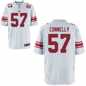 Nike Men's New York Giants Game White Jersey CONNELLY#57