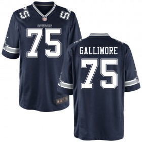 Men's Dallas Cowboys Nike Navy Game Jersey GALLIMORE#75