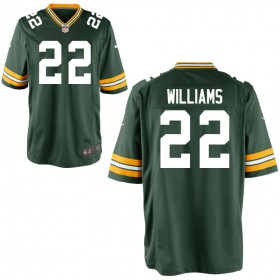 Men's Green Bay Packers Nike Green Game Jersey WILLIAMS#22