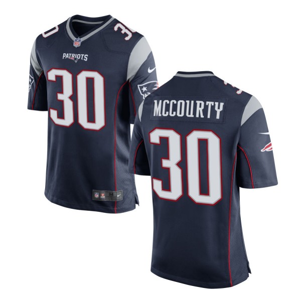 Men's New England Patriots Nike Navy Game Jersey MCCOURTY#30